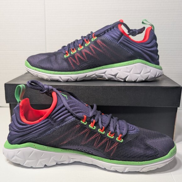 Nike Air Jordan Flight Flex Trainer Ink Size 12 - Style 654268-532 NEW!! - Picture 2 of 8